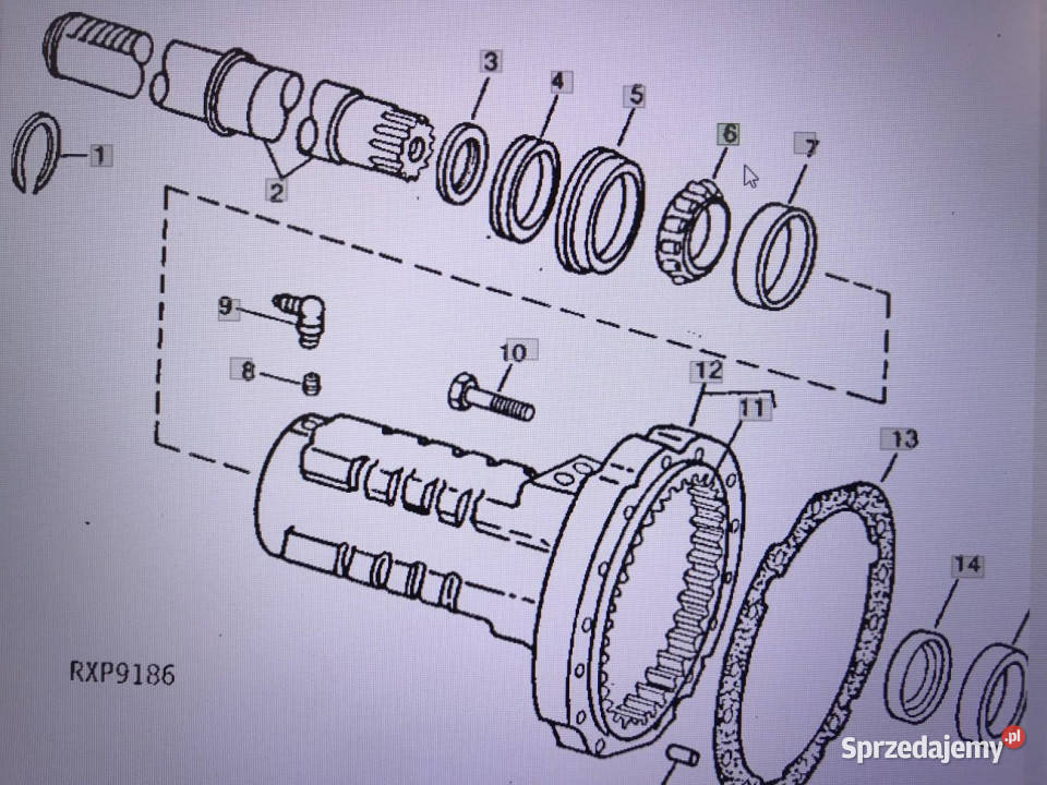 John Deere JD9092pierścień wewnętrznyJohn Deere Rolnictwo Jastrzębniki sprzedam