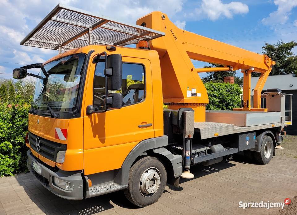 Podnośnik koszowy 27 m 350 Wumag Palfinger WT Łódź sprzedam