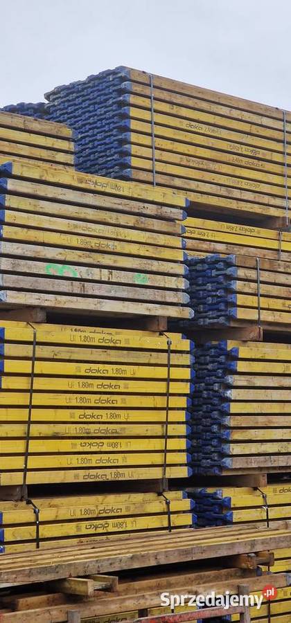 Dźwigar DOKA Belki Legary Tregry Stemple Podpory Materiały budowlane Materiały budowlane Żory