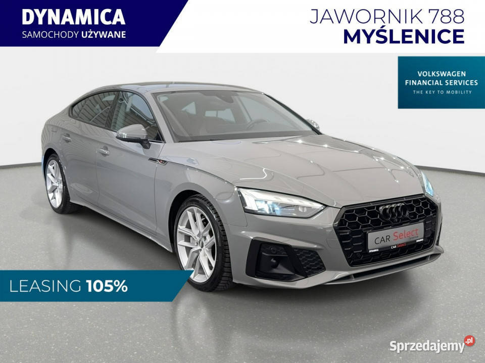 Audi A5 Sportback VAT 23 Sline 40TFSI mHEV 204 Myślenice