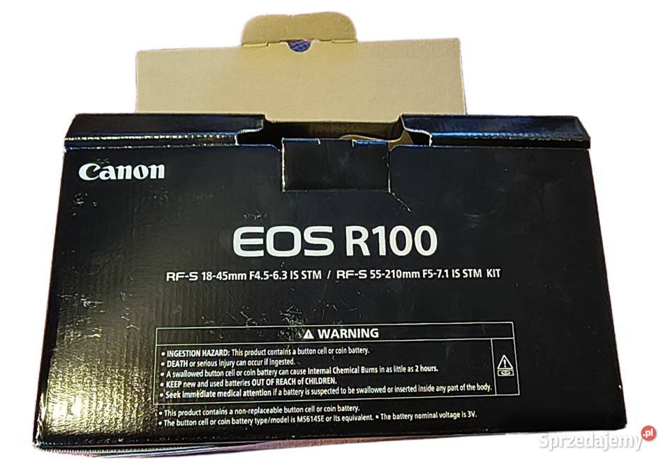 Canon EOS R100 RFS 1845 mm f4563 IS STM torba łódzkie Dalików sprzedam