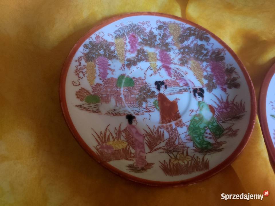 Zestaw śniadaniowy porcelana stara Japonia dolnośląskie Wrocław sprzedam