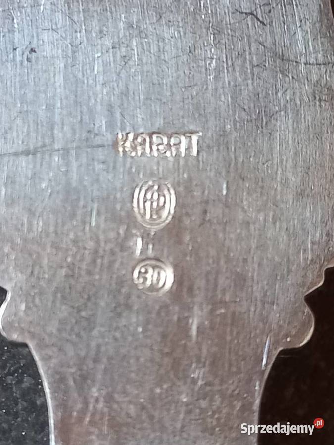 Łyżeczka deserowa kompotówka Dania plater Toruń