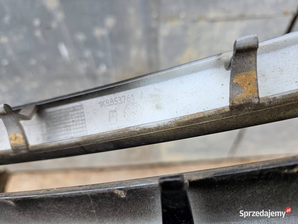VW SCIROCCO RLINE GRILL ATRAPA ZDERZAKA PRZÓD wielkopolskie Międzychód sprzedam