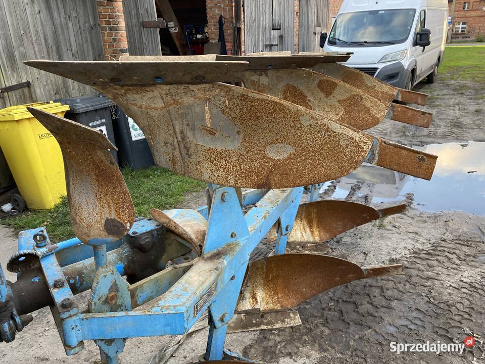 Pług 3 Skiby skibowy obrotowy lemken rabewerk Fałkowice