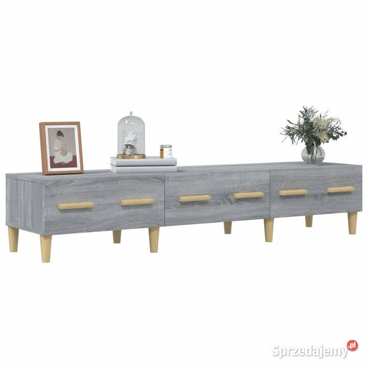 Szafka pod telewizor szary dąb sonoma 150x345x30 Warszawa