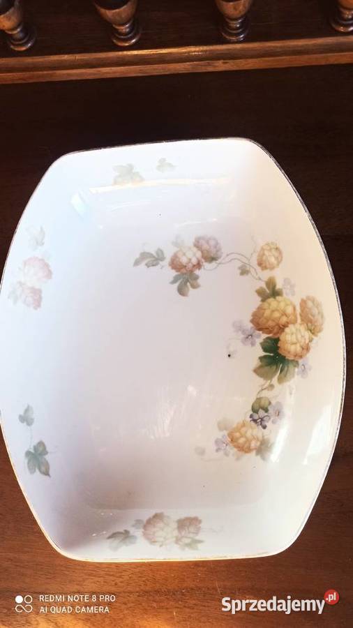 Patera Rosenthal SygThomas Z 1926 r Z gałązkami Gdańsk