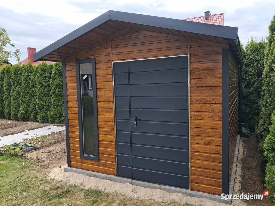 Domek ogrodowy narzędziowy garaż blaszany Kalisz