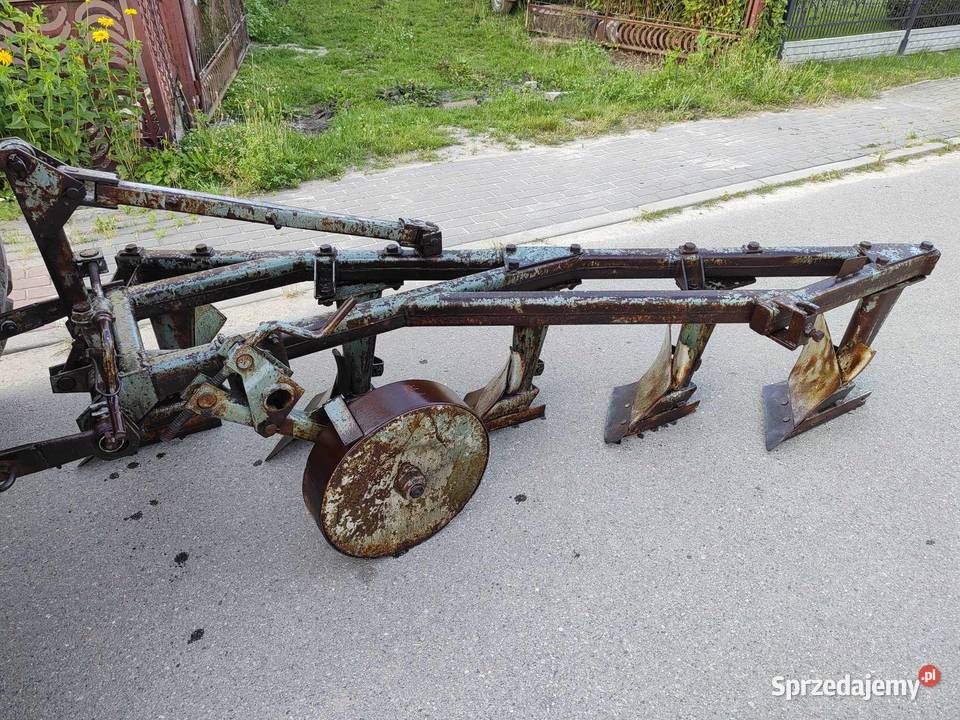 Pług 5skibowy Oryginalny Grudziądz nieuszkodzony