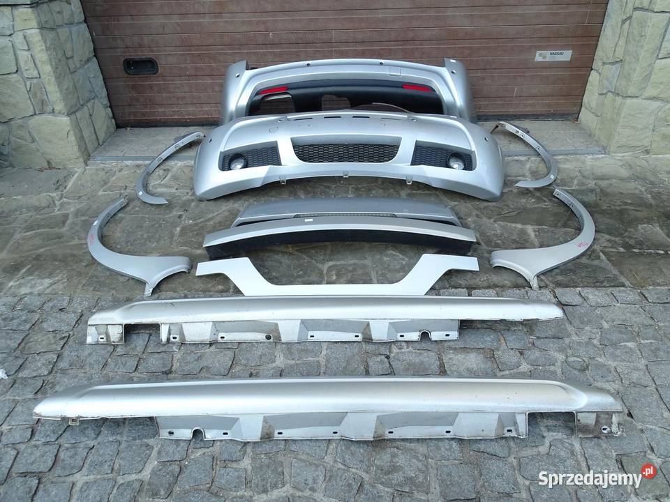 KOMPLETNY MPAKIET BMW X3 E83 LIFT ZDERZAK LISTWY