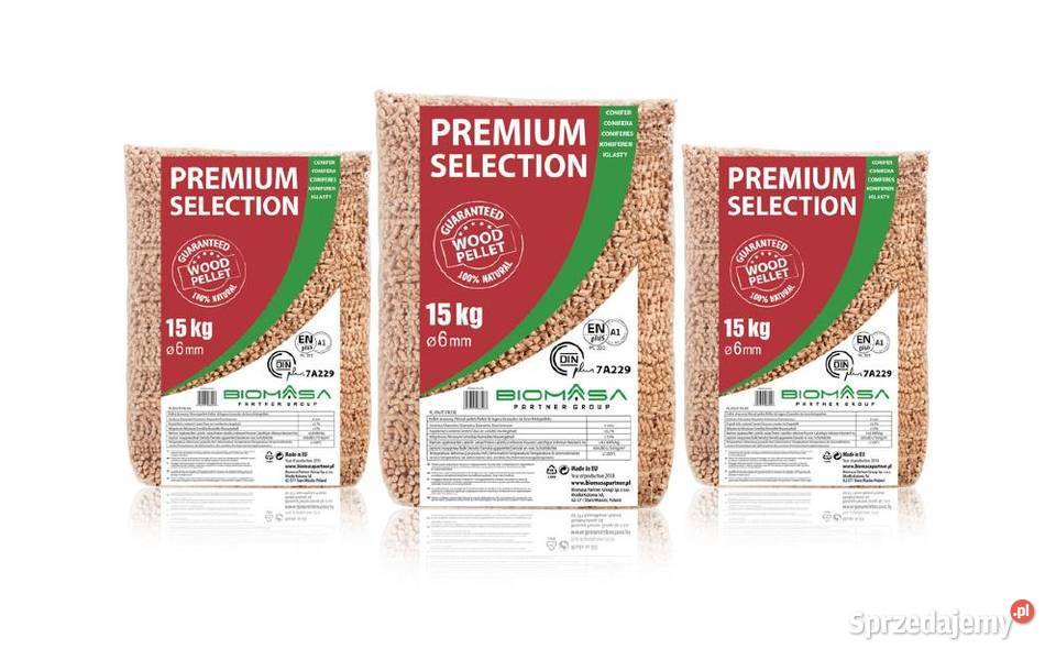 Pellet drzewny Premium Selection Dostawa Raty 0 Strumiany sprzedam