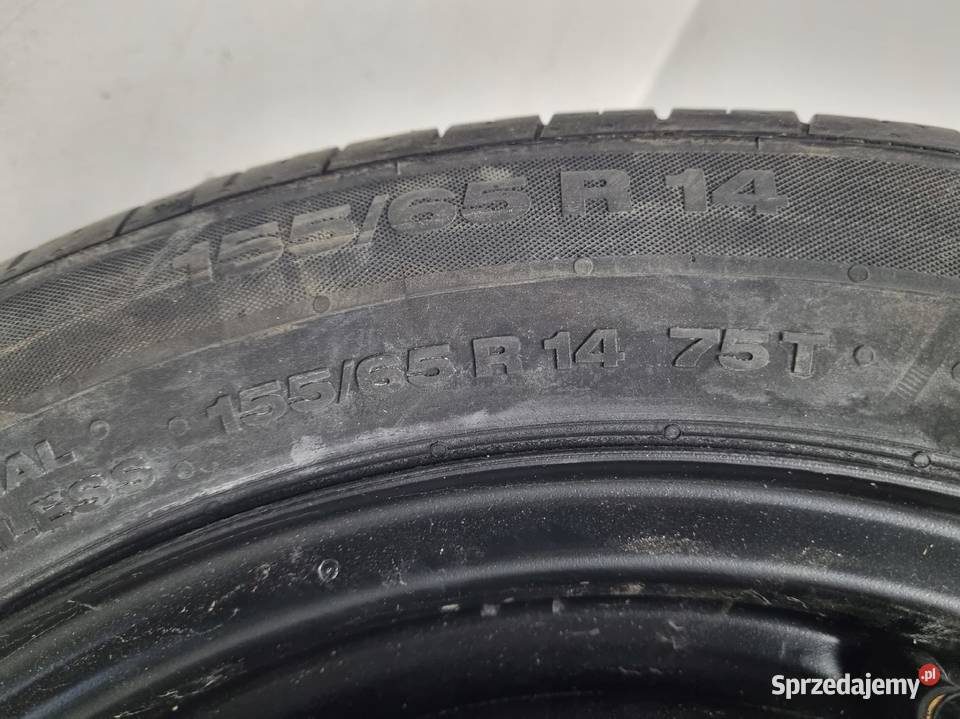 KOŁO ZAPASOWE Toyota Aygo I C1 zapas felga 15565 Rudka sprzedam