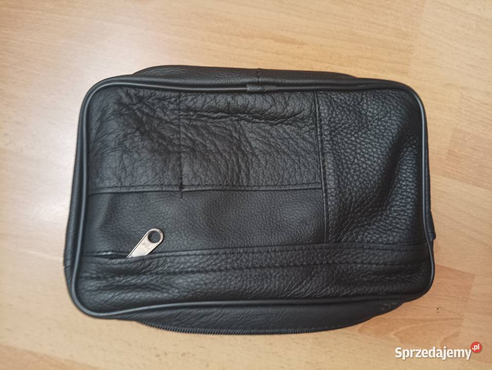 Saszetka męska sprzedam skóra naturalna Saszetki Bieruń sprzedam