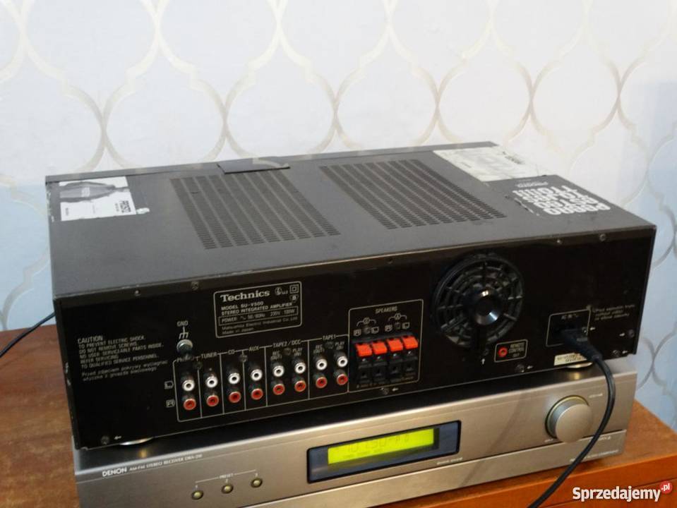 Wzmacniacz Technics sprawny i mocny WYSYŁKA Jasło