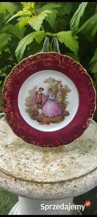 Limoges Francja Fragonard Love talerz Pabianice