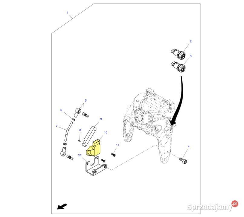 Czujnik położenia Fendt Massey Ferguson Białystok