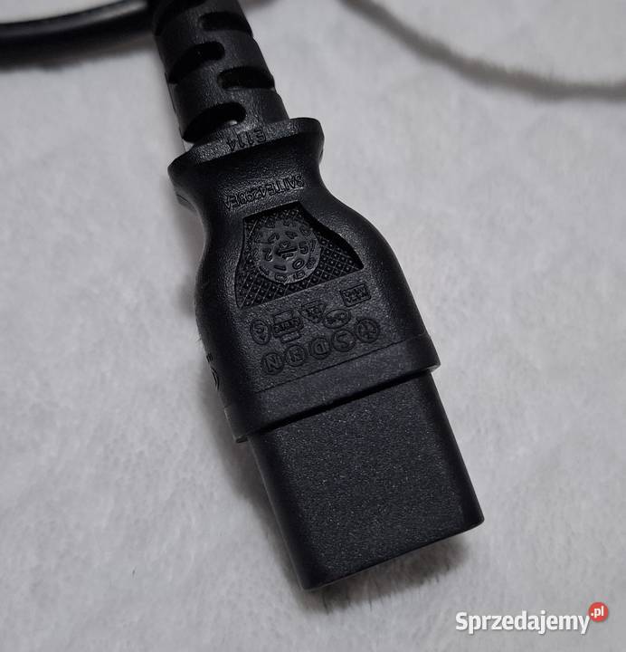 Przewód kabel zasilania zasilający do komputera śląskie Czeladź