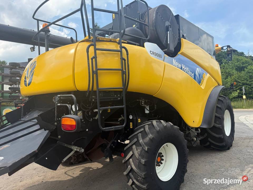 Kombajn zbożowy Holland CR9080 2008 heder Vario Zbożowe Nowa Ruda