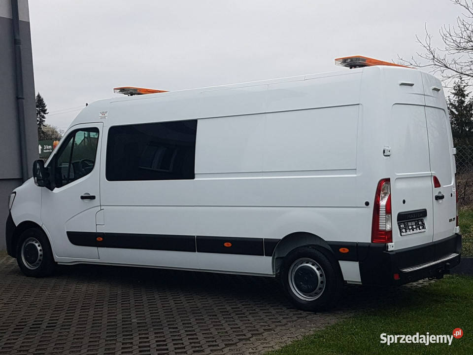 Renault Master 6 OSÓB L3H2 BRYGADÓWKA DŁUGI Poręba