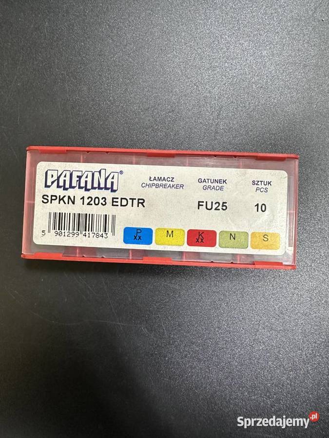 PAFANA Płytka frezarska SPKN 1203 EDTR FU25