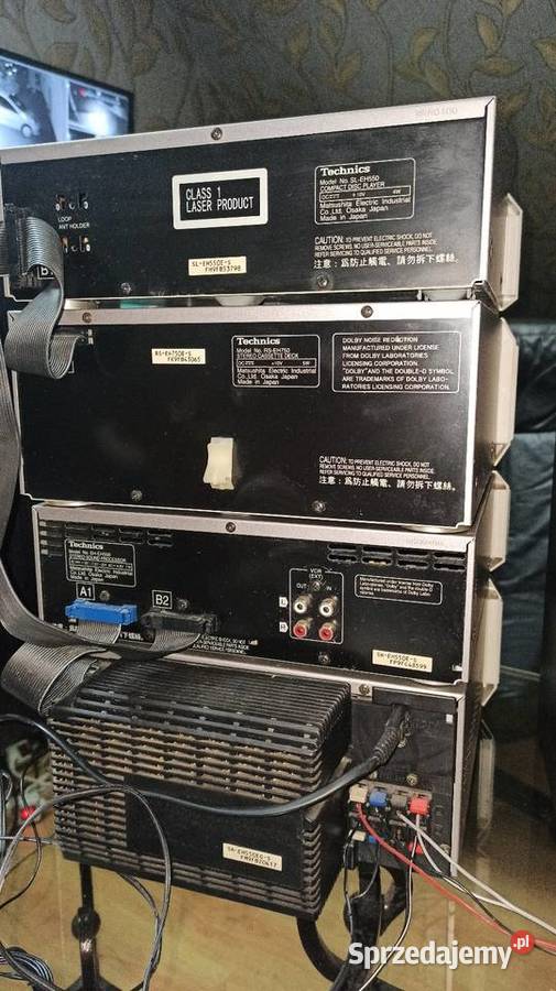 Wieża Technics i kolumny Lubomyśl