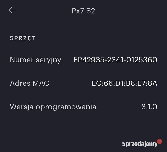 Słuchawki bezprzewodowe Bowers Wilkins Px7 S2 Pszczyna