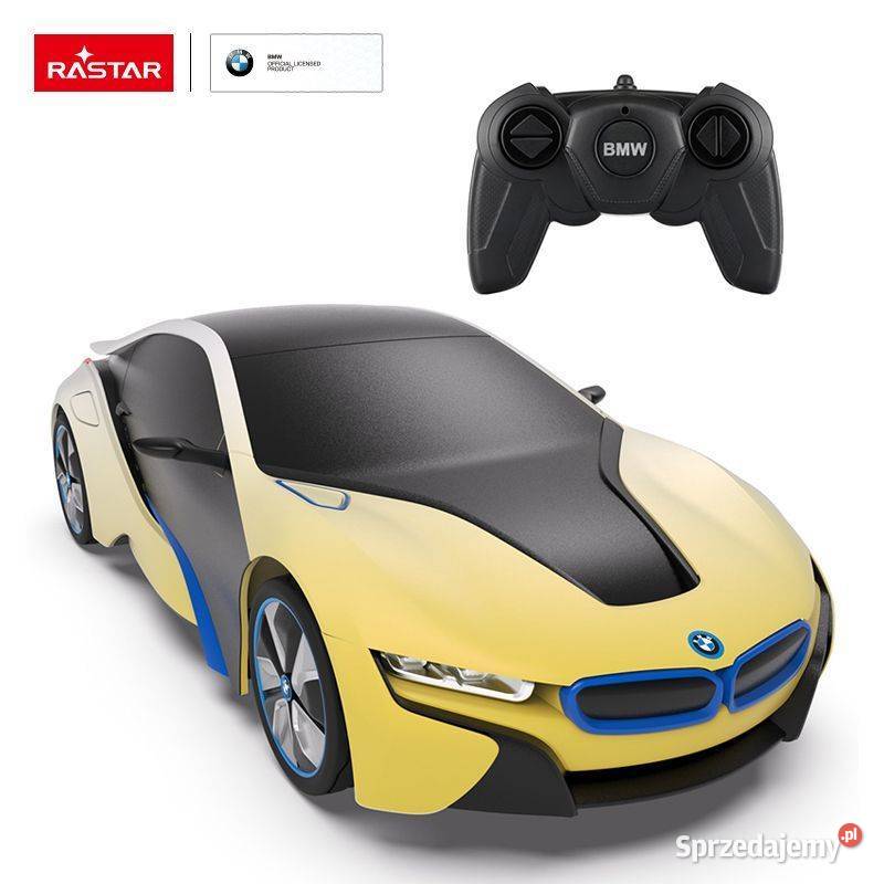 BMW i8 UV RC skala 124 Rastar 484004 samochód Samochody i pojazdy Poznań sprzedam