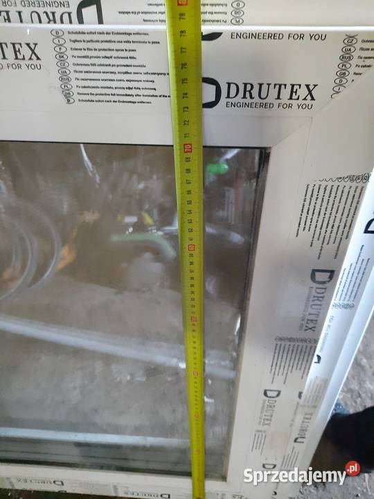 drzwi lewe balkon taras DRUTEX 860 x 21802210 mazowieckie