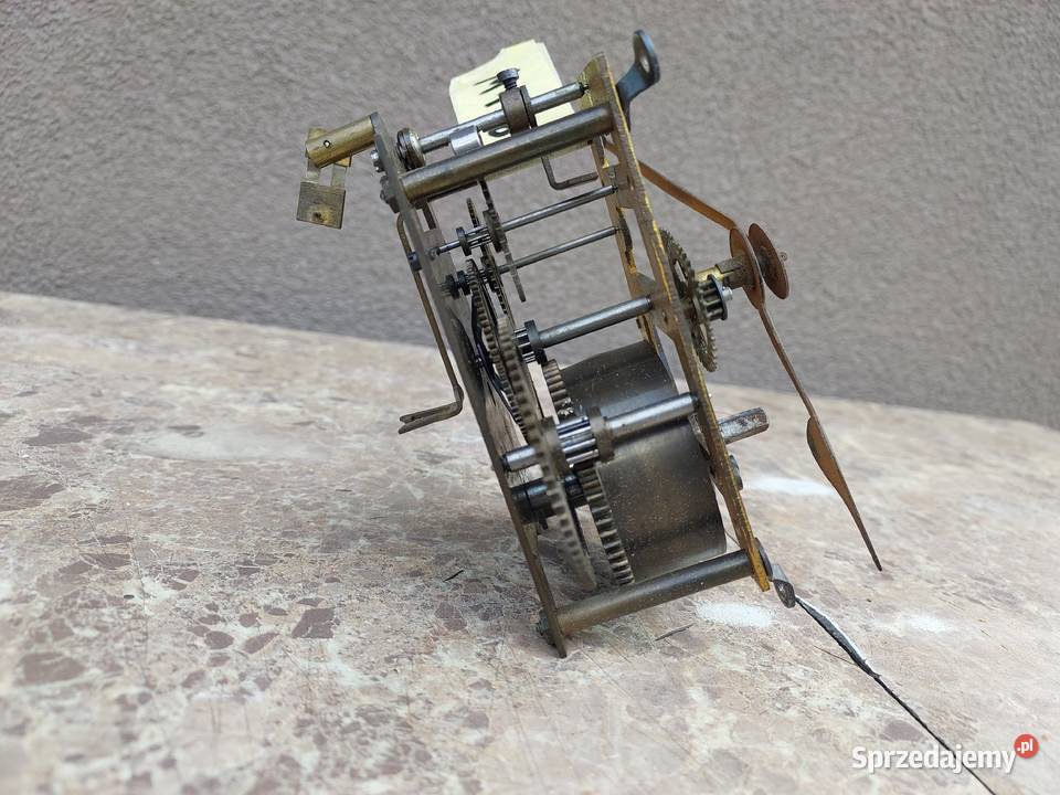 M128 Mechanizm starego zegara chodzik Tczew