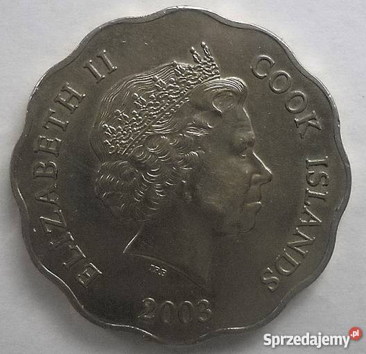 COOK ISLANDS1 DOLLAR2003 r WIELOKĄT Legionowo