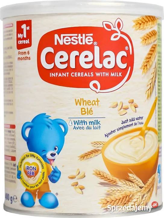 Nestle Cerelac Pszenica z mlekiem 400g x 5 Karmienie Świdnica sprzedam