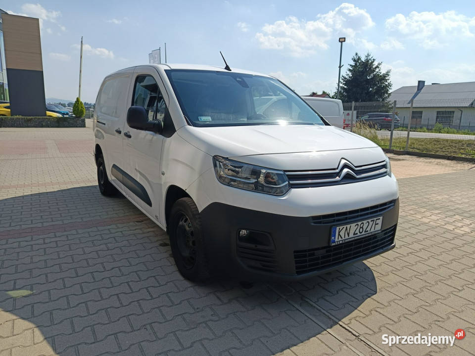 Citroen Berlingo VAN XL 15 BlueHDI 1021 rej 2021 małopolskie