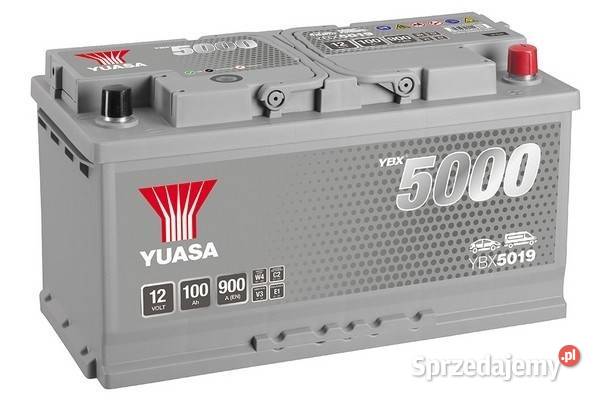 Akumulator Yuasa Silver 12V 100Ah 900A YBX5019 P Tomaszów Mazowiecki