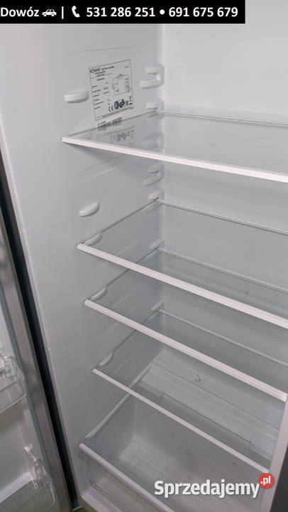 Chłodziarka Bomann wys 144 pojemność 242 litry 55cm