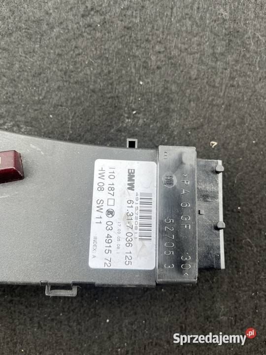 Panel sterujący fotelem BMW e60e63 z pamięcią Częstochowa
