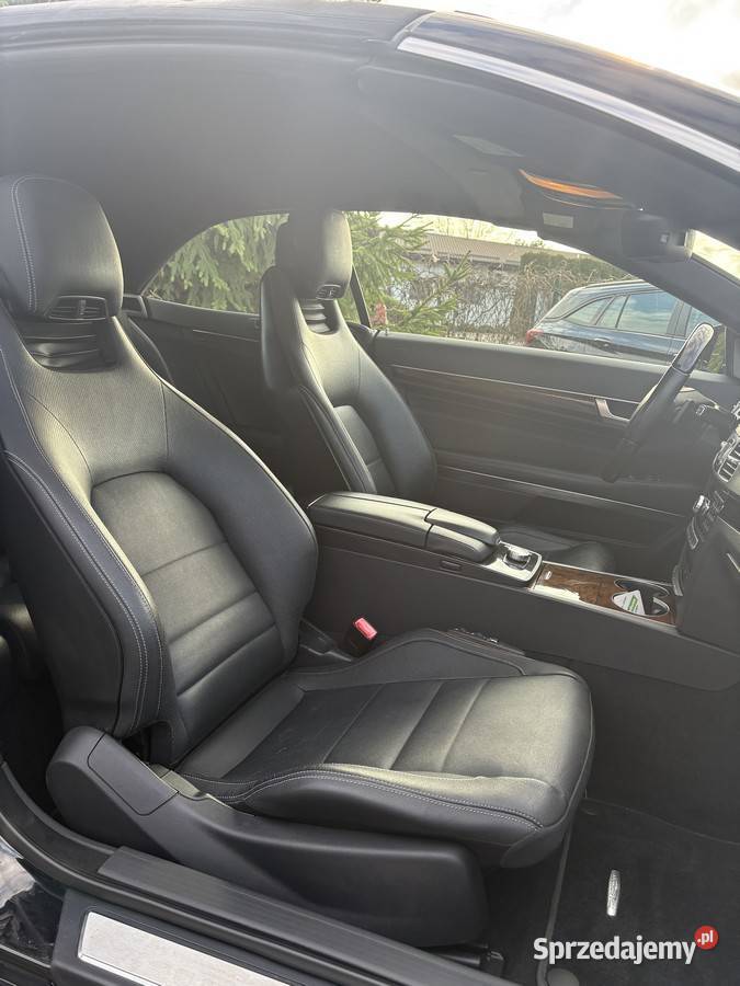 MERCEDES E350 CABRIO automat zarejestrowany wspomaganie kierownicy Dolna Grupa