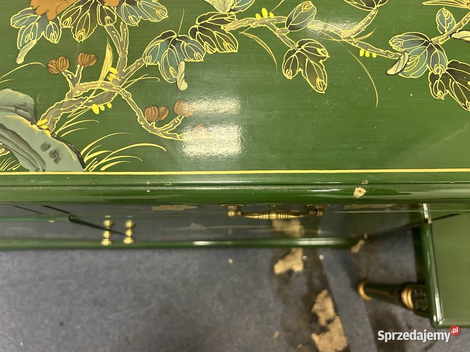 Vintage orientalny komplet ręcznie malowany Warszawa