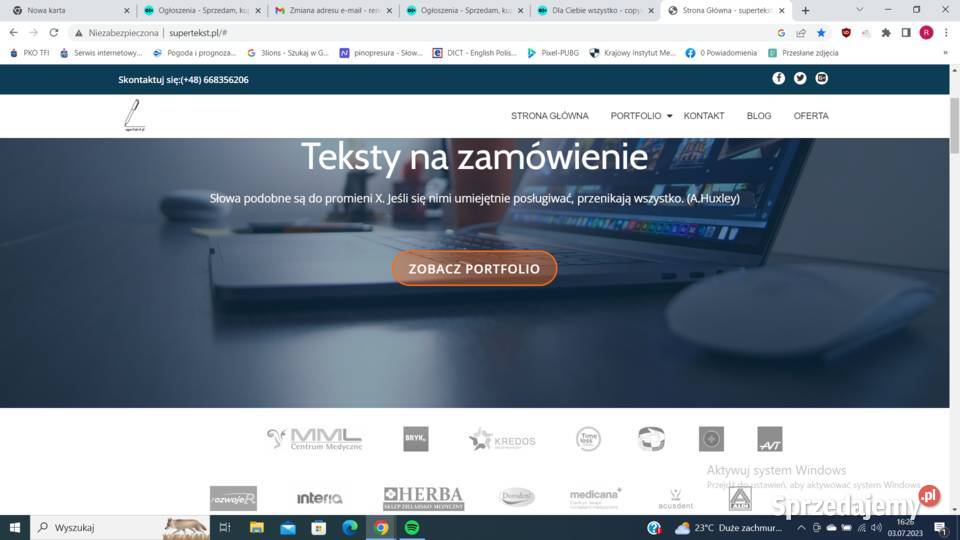 Copywriting teksty na zlecenie Łódź