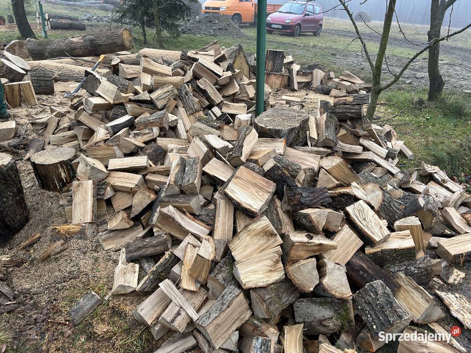 Drewno opałowe kominkowe twarde Buk dąb grablipa Opał podkarpackie Pruchnik