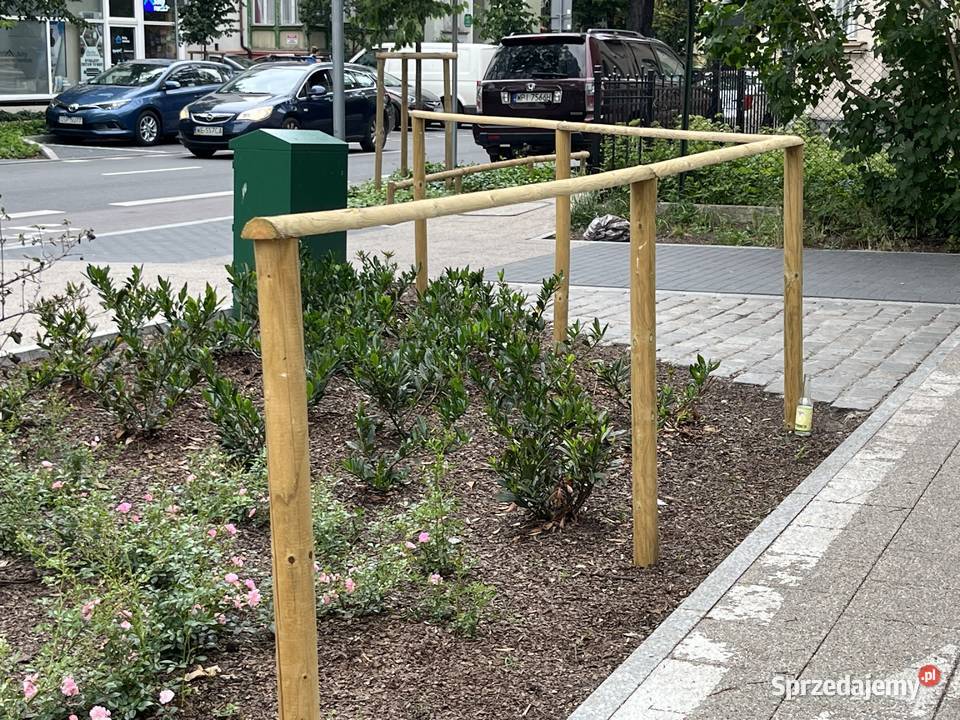 Paliki sosnowe impregnowane Palisada Kołki Pozostałe kujawsko-pomorskie Bydgoszcz