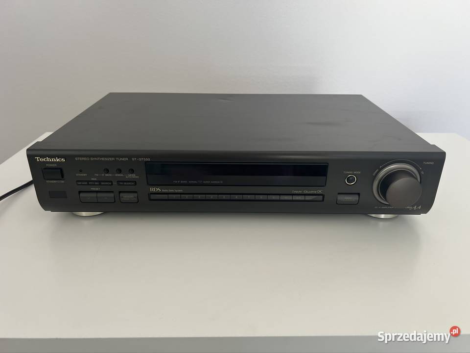 Technics STGT550 tuner stereo FMAM z RDS Tunery Warszawa