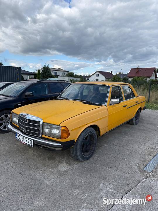 Mercedes Beczka 123 240D Na Chodzie nieuszkodzony wielkopolskie Poznań sprzedam