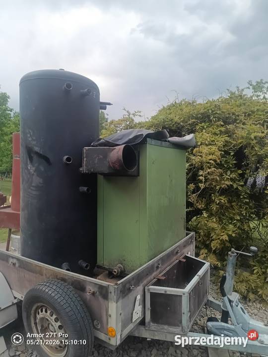Sprzedam piec SAS 21 kW z podajnikiem buforem