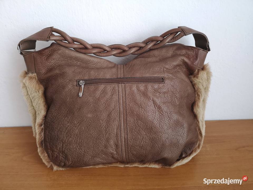 Torebka skórzana Verso NOWA Do ręki  Otrębusy