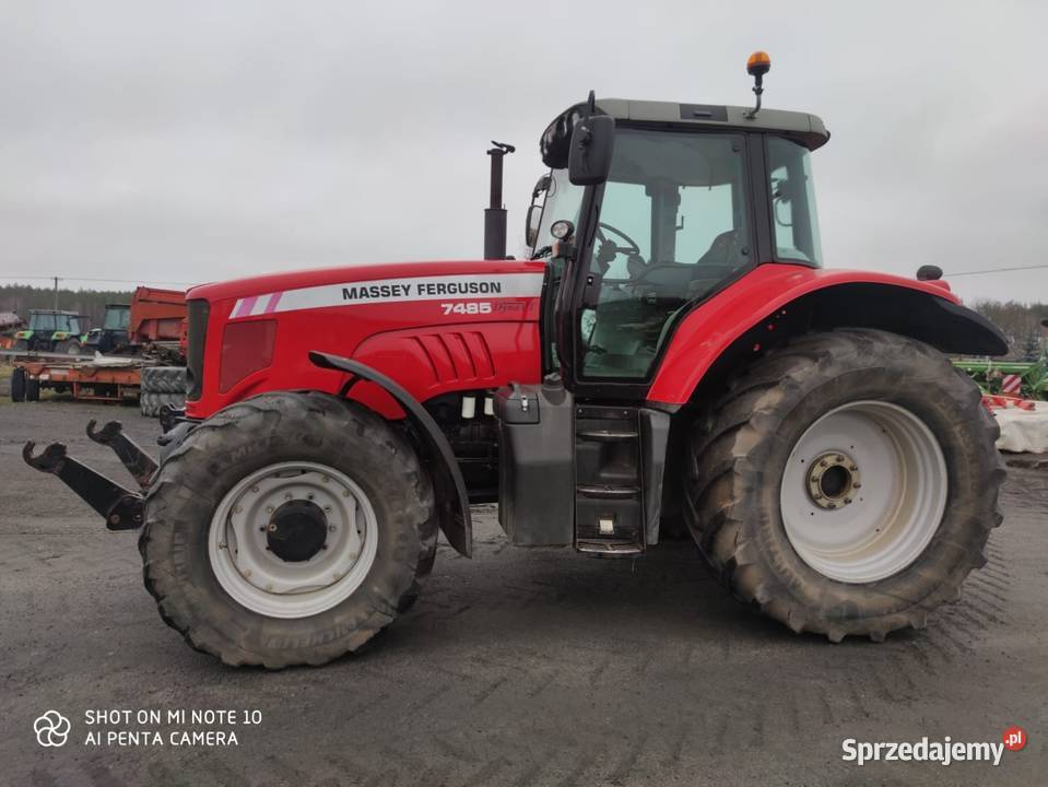 Massey Ferguson 7485 09r z Tuzem moc 170 silnik Czersk