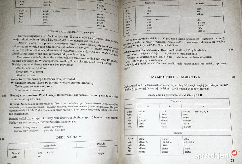 Gramatyka opisowa języka łacińskiego Jan lubelskie Chełm