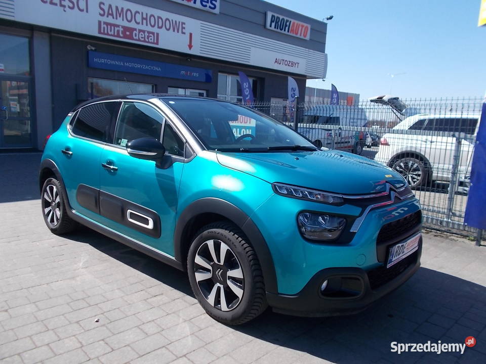 CITROEN C3 12 benzyna Automatsalon Polska niebieski Dębica