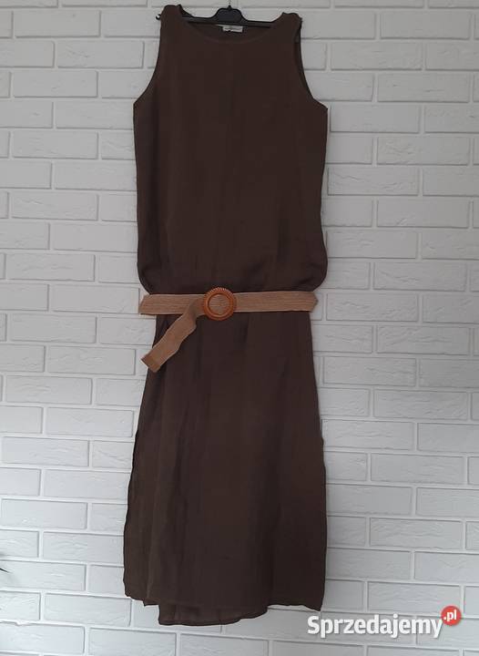 Sukienka lniana długa Chorzów