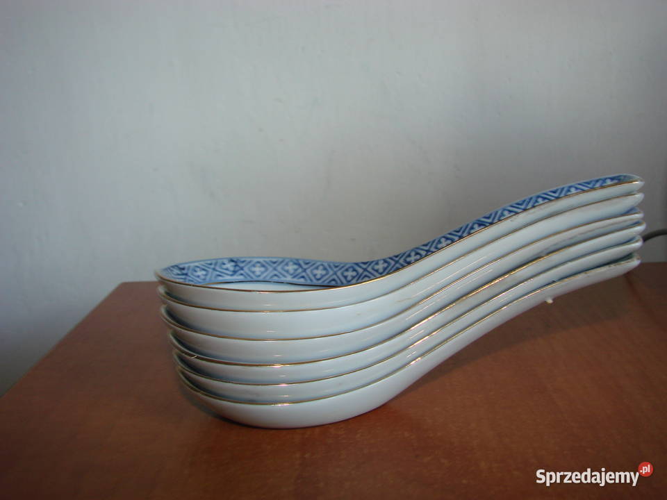 ryżowa porcelana łyżeczki Pruszcz Gdański