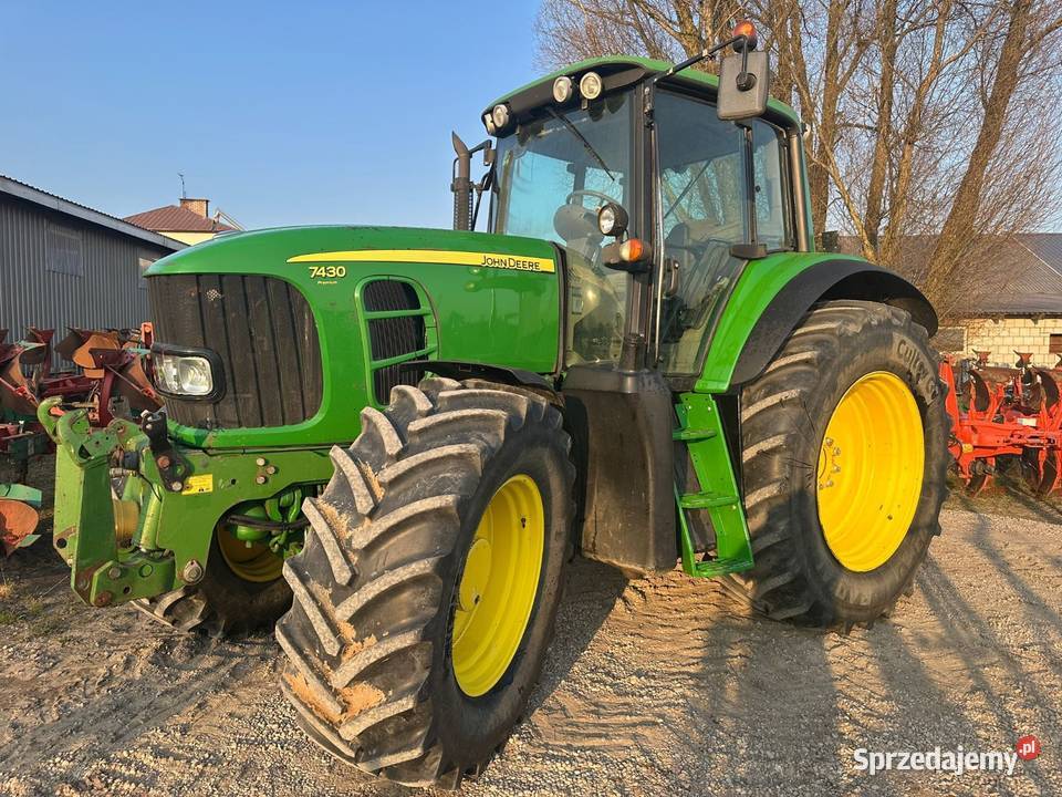John Deere 7430 tuz wom John Deere Suwałki